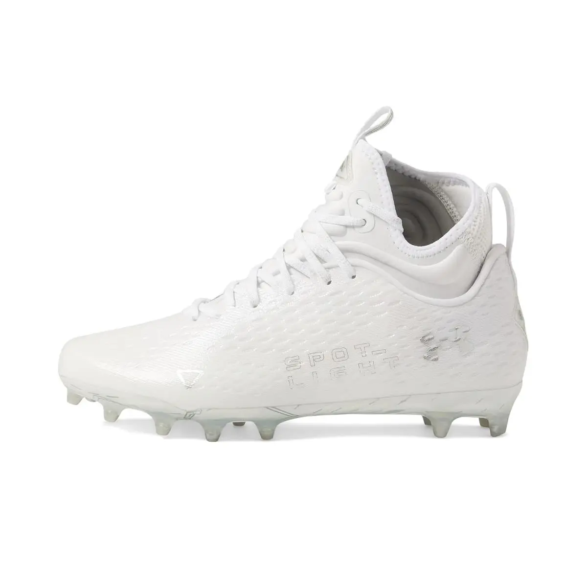 Under Armour shoes - White/White/Metallic Silver 8