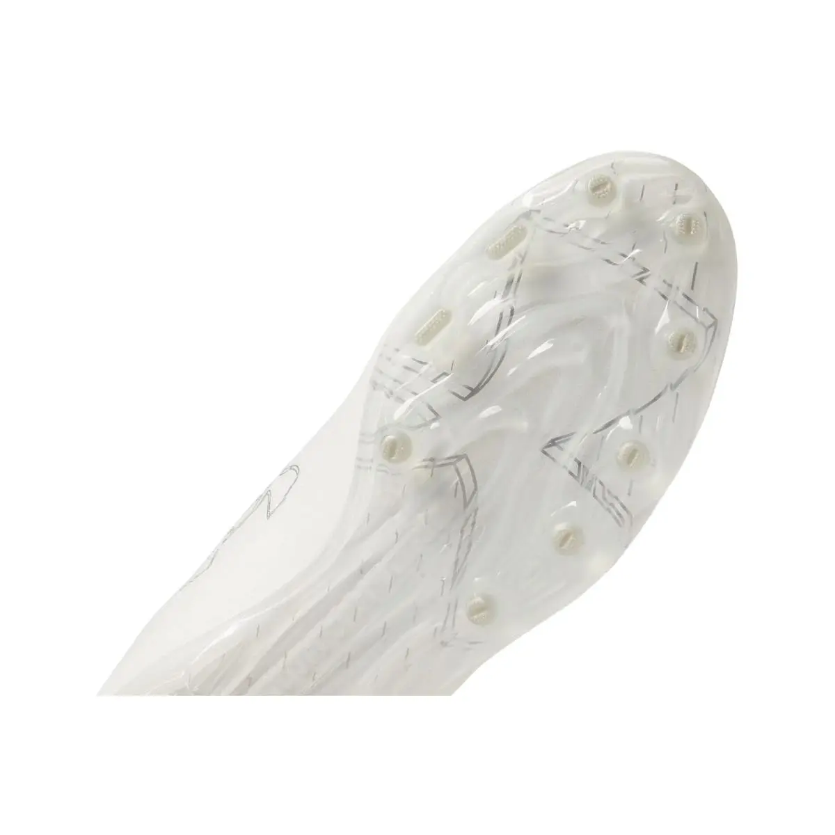 Under Armour shoes - White/White/Metallic Silver 9