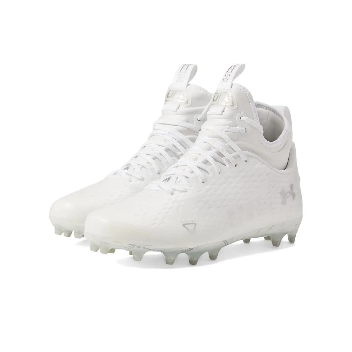Under Armour shoes - White/White/Metallic Silver 5