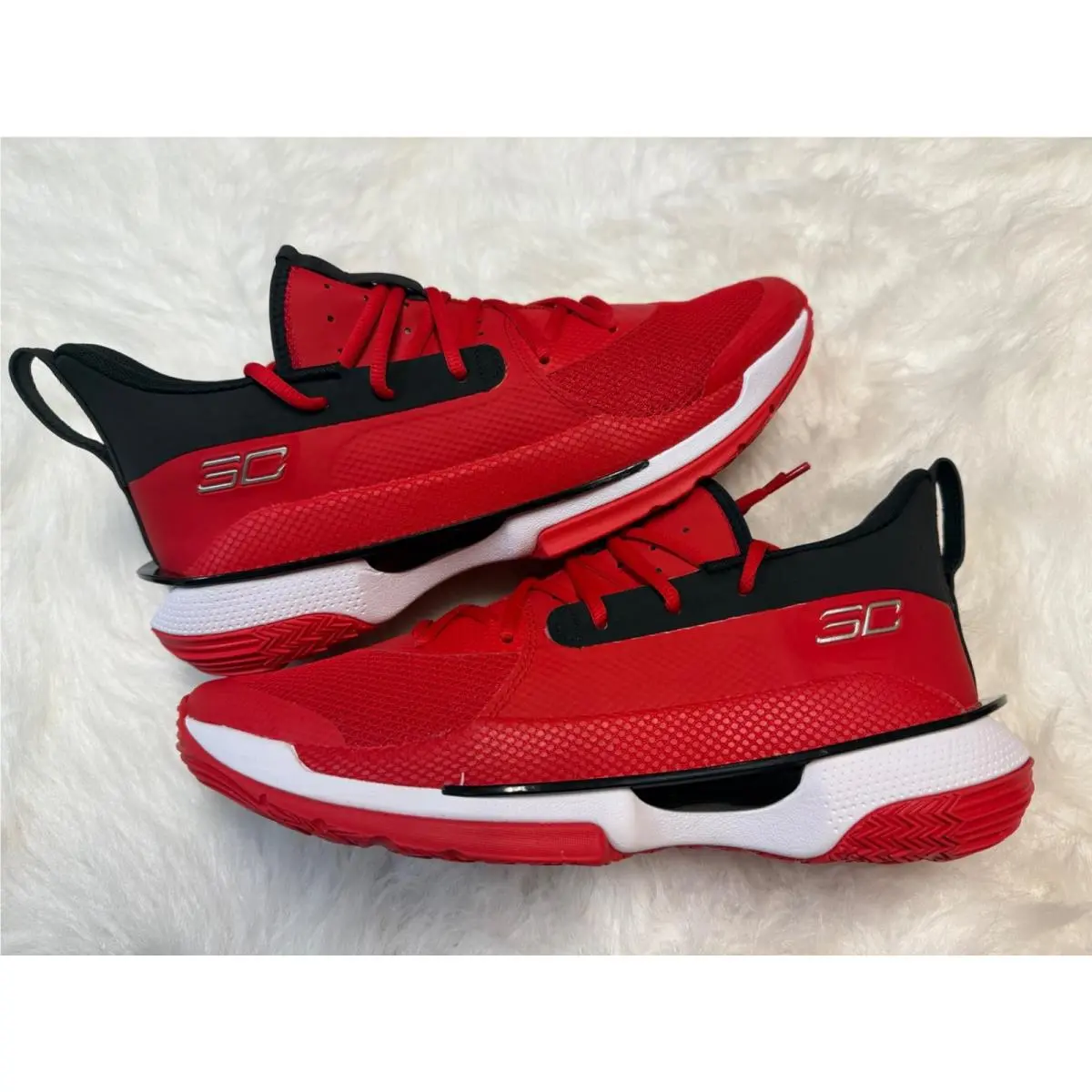 Under Armour shoes - Under Armour Curry 7 - Curry - 3023838-608 - Red 6