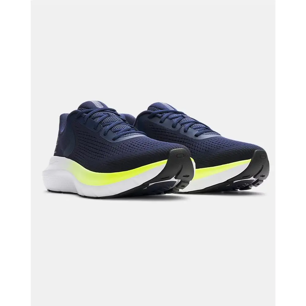 Men Under Armour 3028256 403 UA Rogue 5 Navy/yellow/white Shoe Sneakers