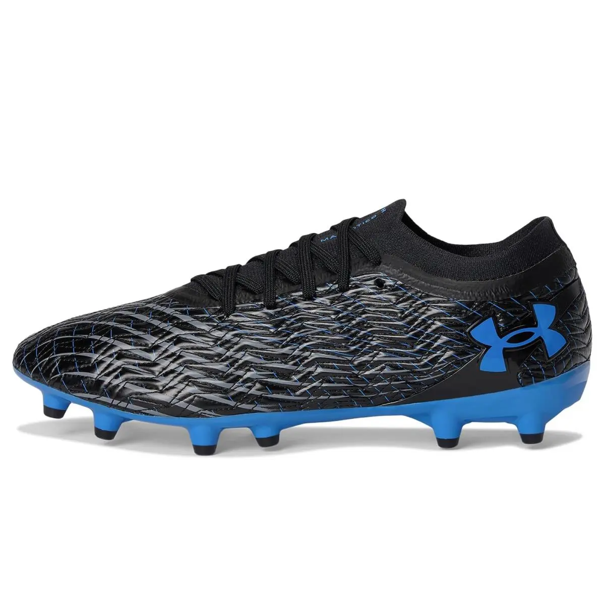Under Armour shoes - Black/Titan Gray/Blue Atlantis 9