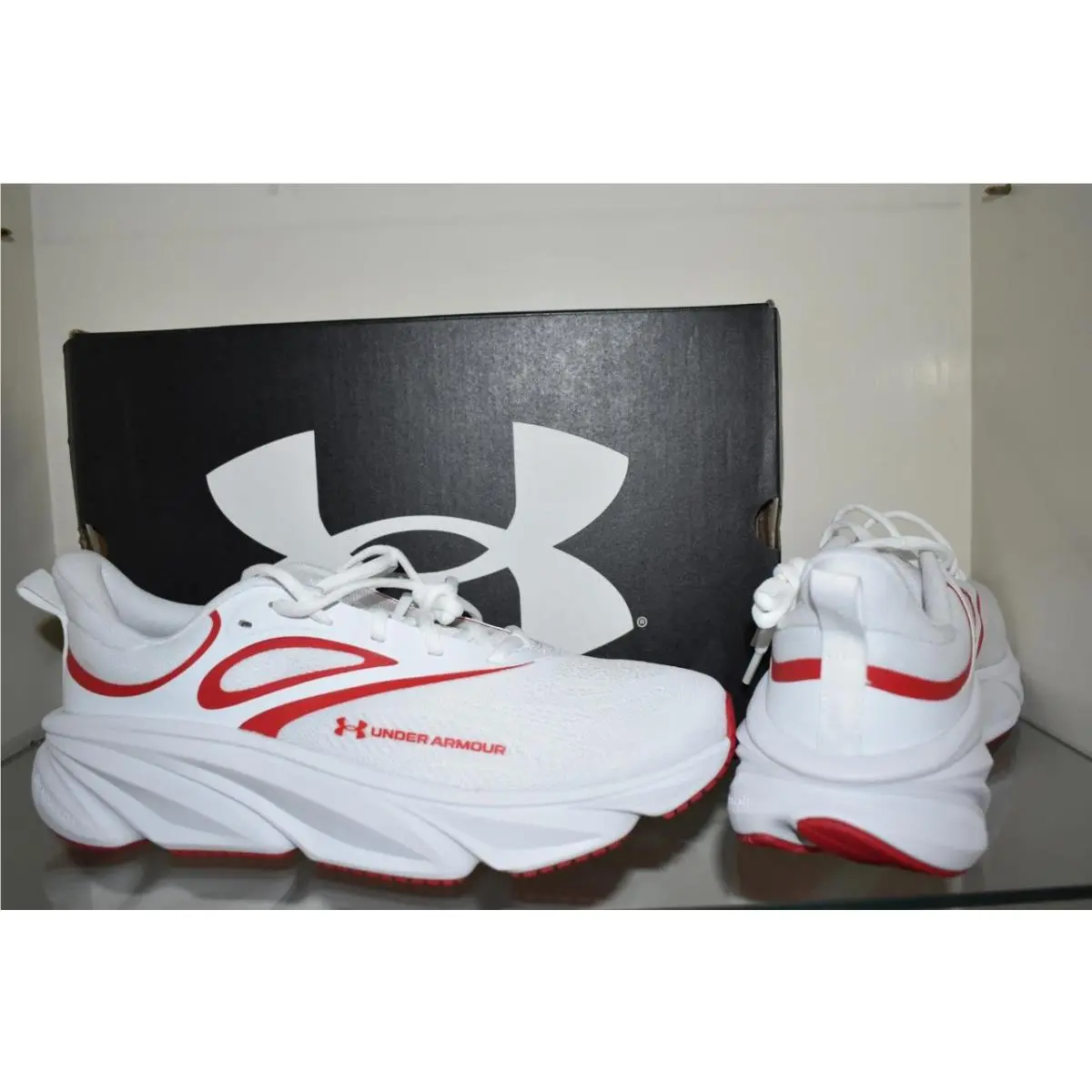 Under Armour shoes - Under Armour Men`s Rogue 6 - 6006719 102 - White 4