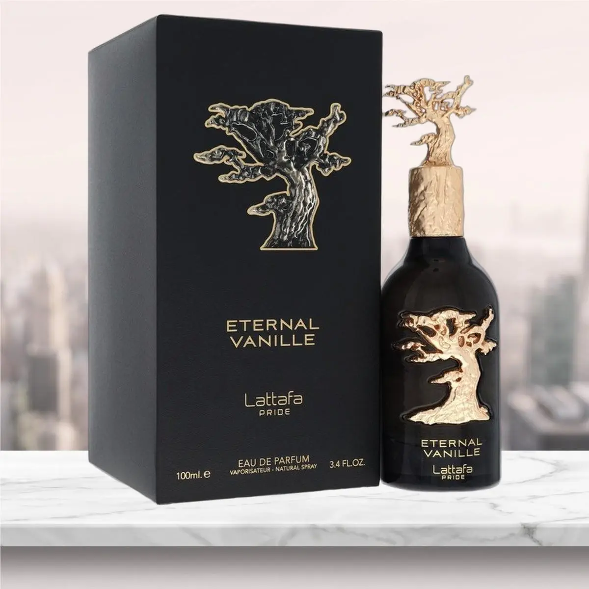 Lattafa Pride Eternal Vanille Eau De Parfum Spray Unisex By Lattafa - 3.4 oz