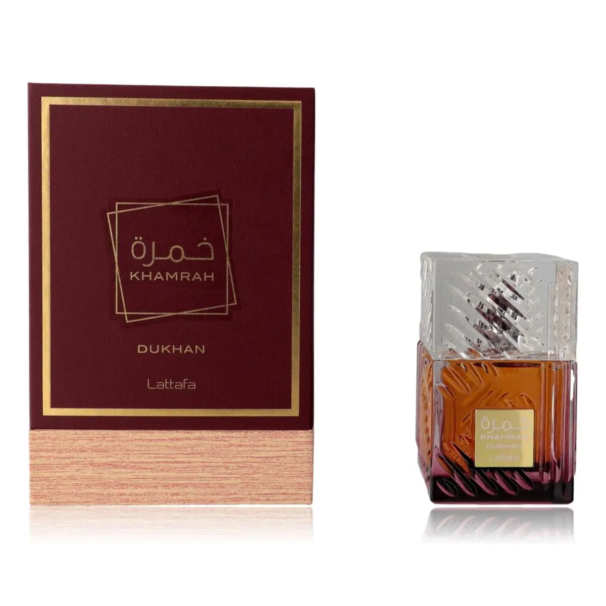 Lattafa Khamrah Dukhan by Lattafa 3.4 oz Edp Spray For Unisex