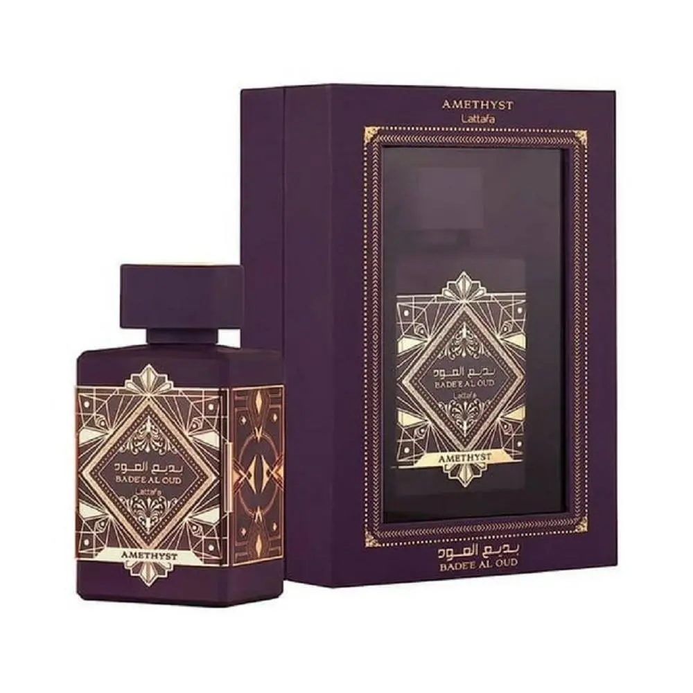 Lattafa Bade`e Al Oud Amethyst Edp Spray 3.4 OZ For Men