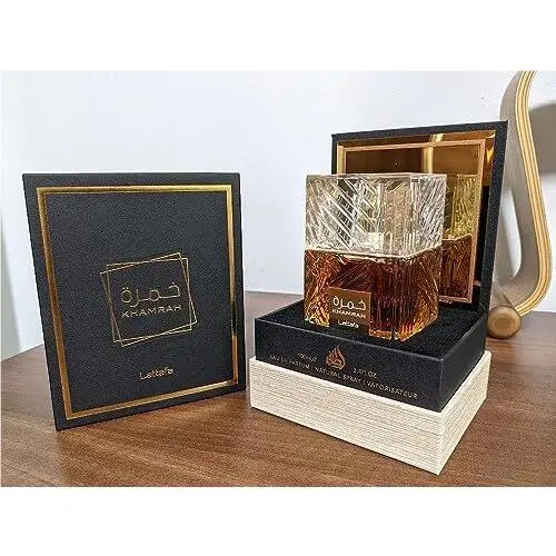 Lattafa Perfumes Khamrah For Unisex Eau de Parfum Spray 3.4 fl Ounce / 100ml