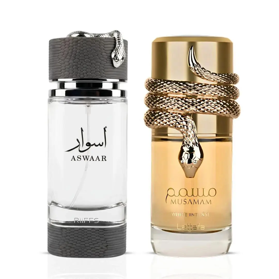 Aswaar by Riiffs Musamam White Intense by Lattafa Eau de Parfum Sprays 100ml