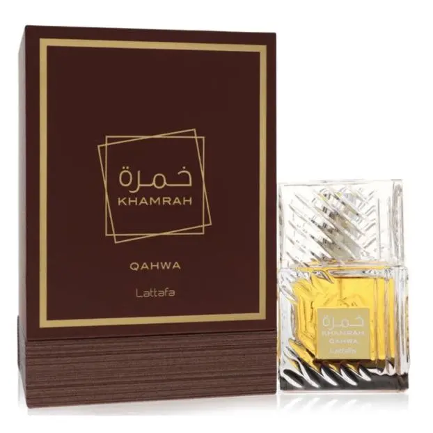 Lattafa Khamrah Qahwa Cologne By Lattafa For Men and Women 3.4 Oz Edp Spray