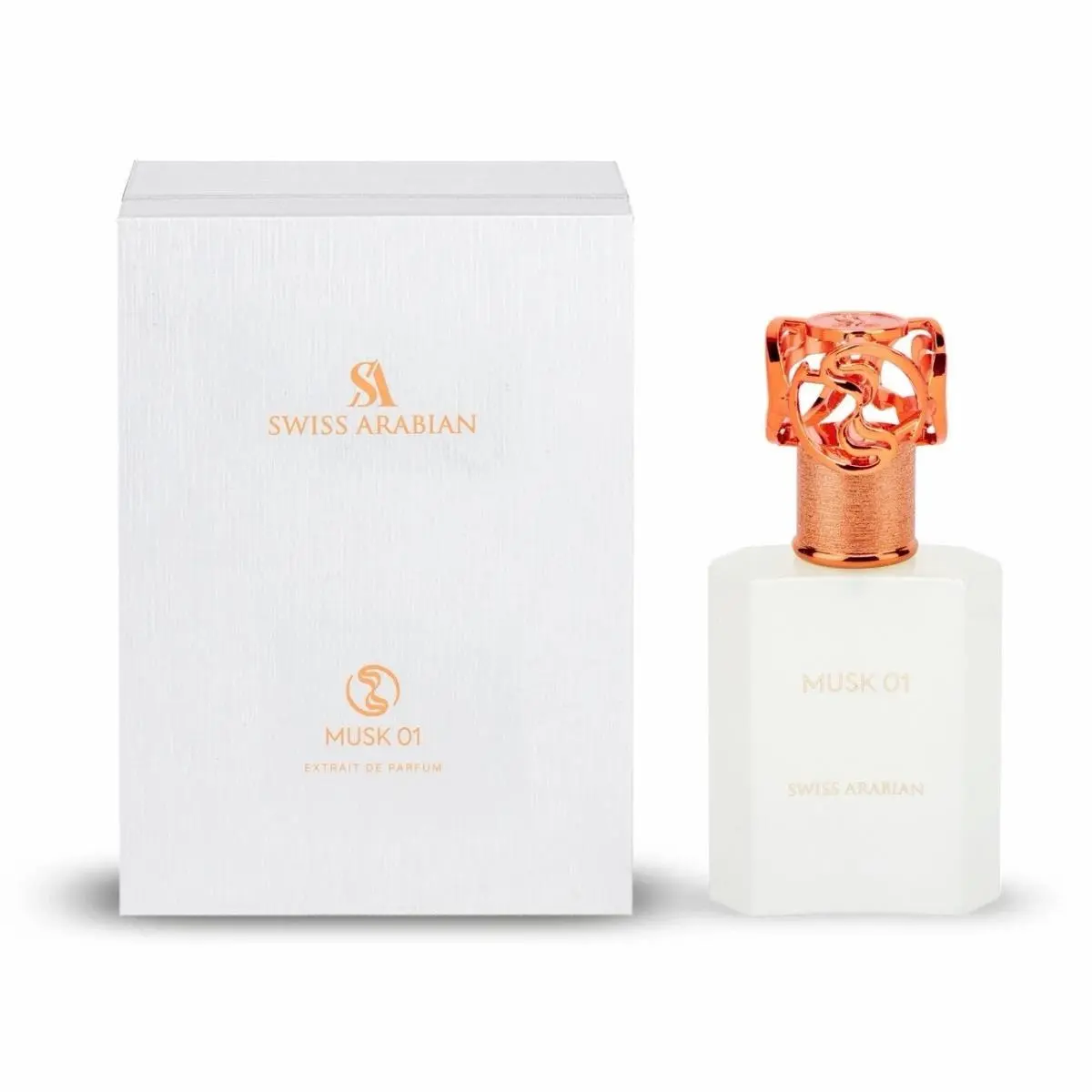 Musk 01 by Swiss Arabian 50ml Spray - Free Express Shipping