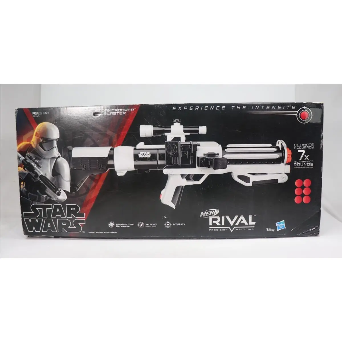 Nerf Rival Star Wars Stormtrooper Blaster E2145 First Order F-11D Hasbro