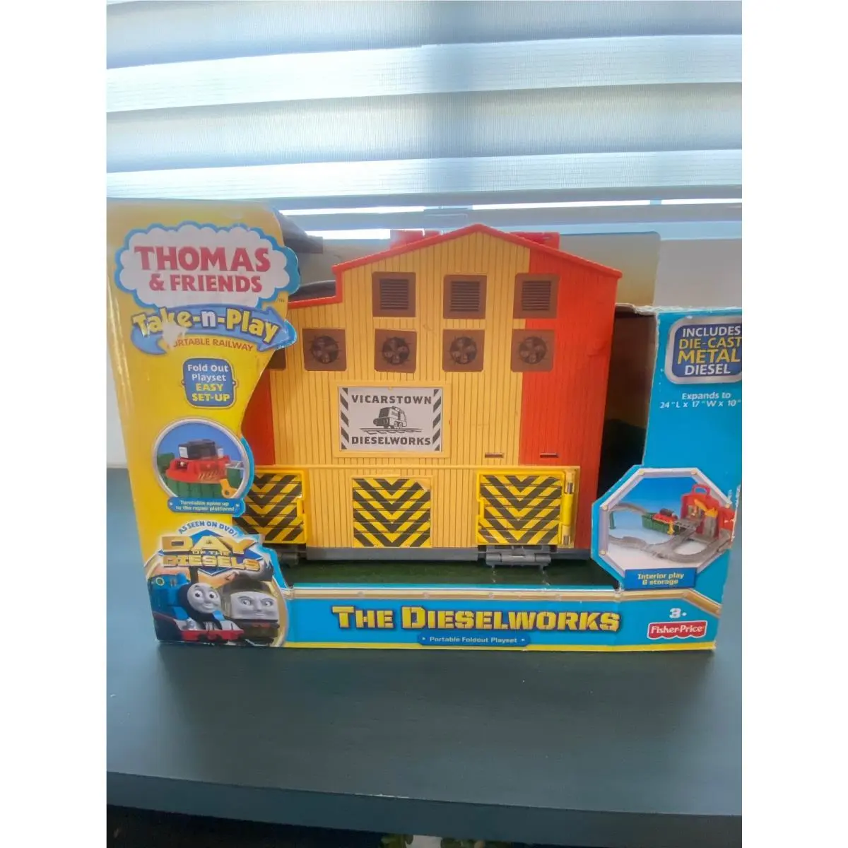 Mattel Thomas & Friends Take-n-play Thomas Friends Take-n-play Climb Playset The Dieselworks