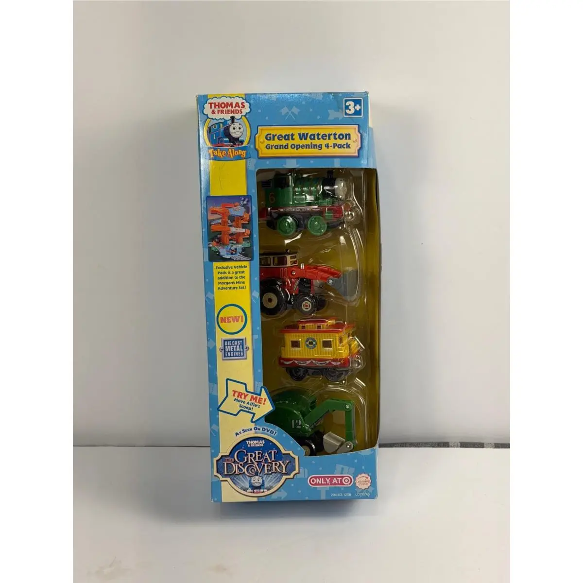 Thomas Friends Take Along Great Waterton Grand Opening 4-Pack Target LC76745