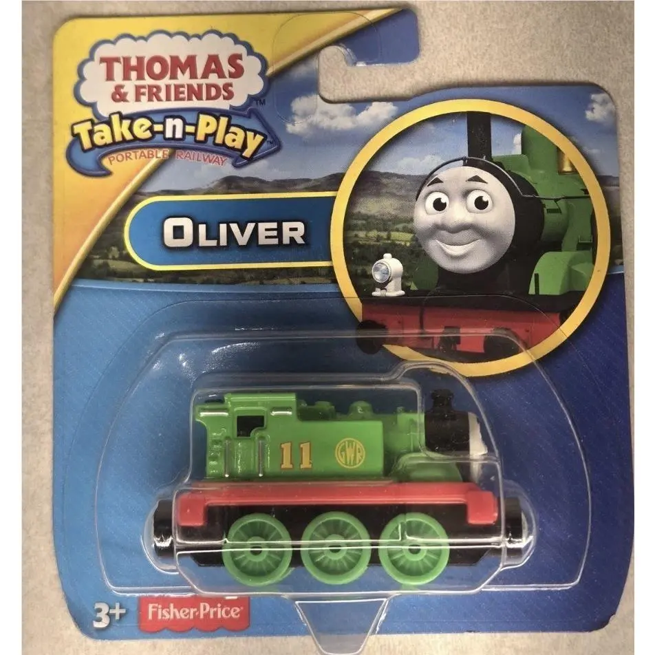 Oliver Thomas Friends Train Diecast Take N Play Along Gwr 11 2013 On Card