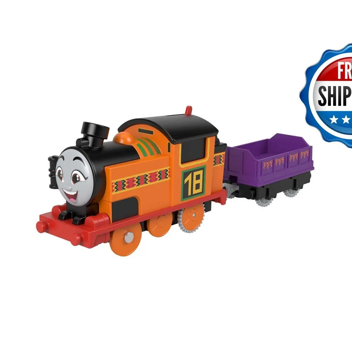 Thomas Friends Nia Battery-powered Engine with Cargo