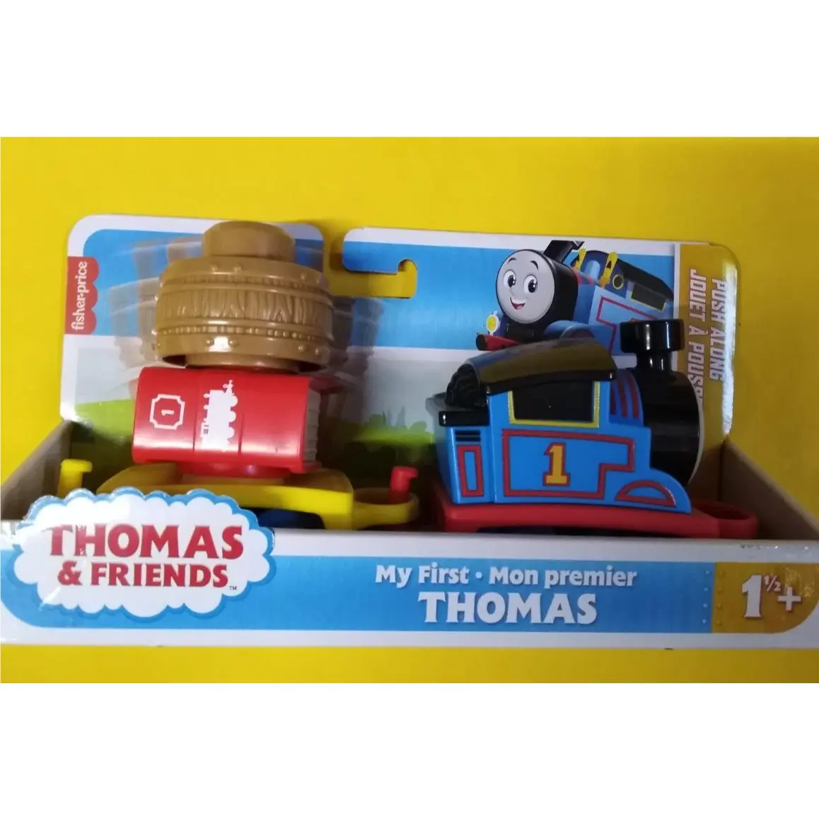Thomas Friends My First Thomas Push-along Train with Stacking Cargo