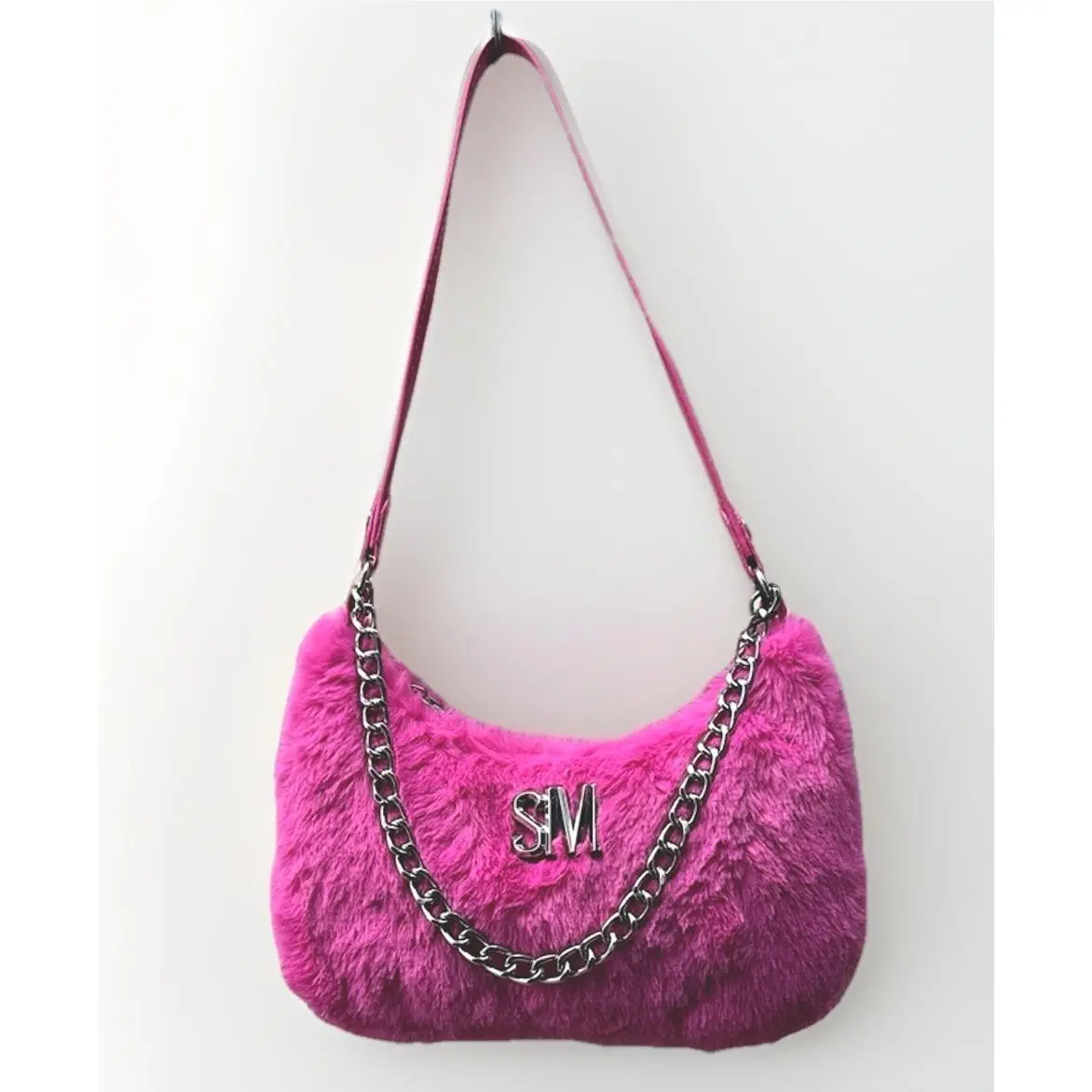 Steve Maden Fur Shoulder Bag