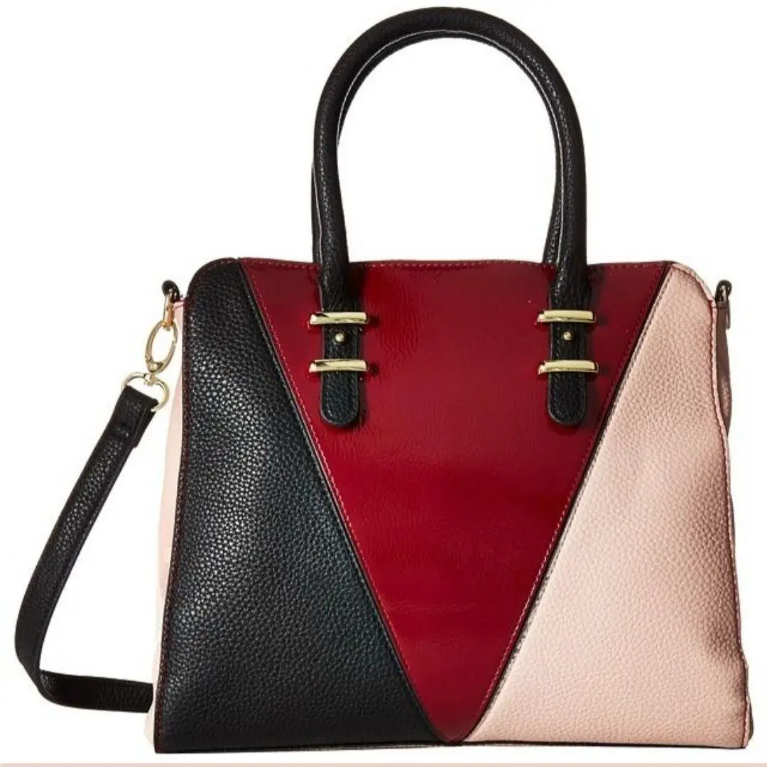 Steve Madden Blala Leather Colorblock Crossbody Bag