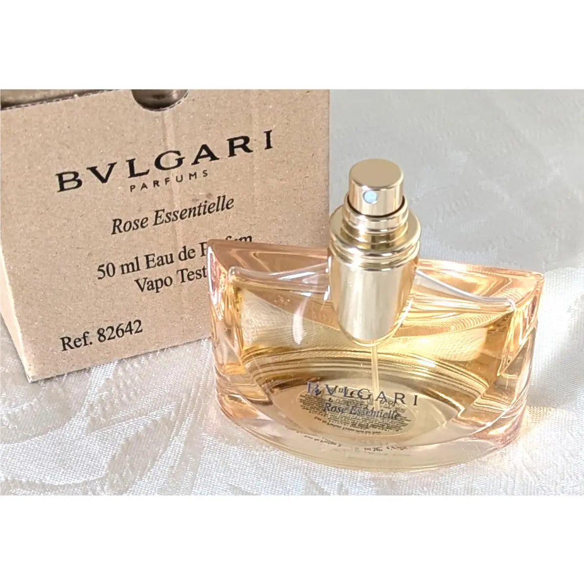 Last 1 Rose Essentielle by Bvlgari 1.7oz 50ml Eau de Parfum Italy AS Shown
