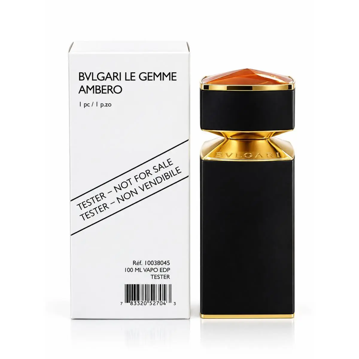 Bvlgari Le Gemme Ambero Eau de Parfum Edp 100ml 3.4oz Tester