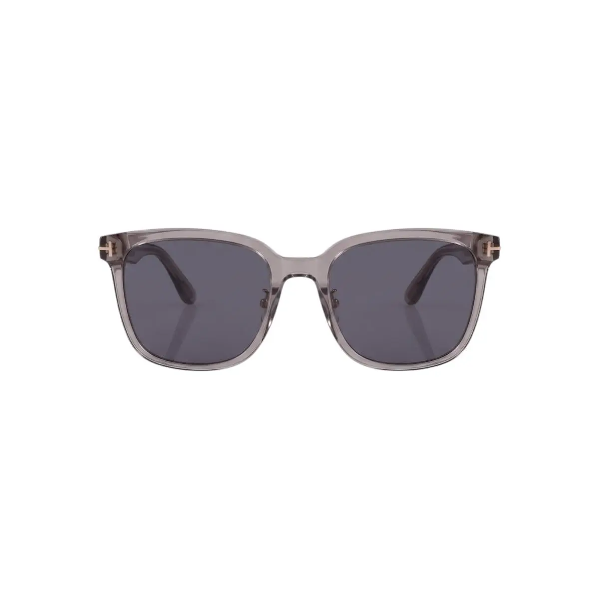 Tom Ford FT1287-K/S Transparent Black Smoke Tint Sunglasses