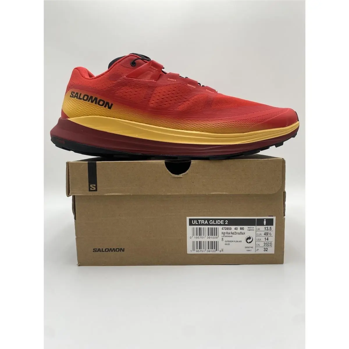 Salomon shoes - Salomon Ultra Glide 2 - Ultra Glide - Red 9