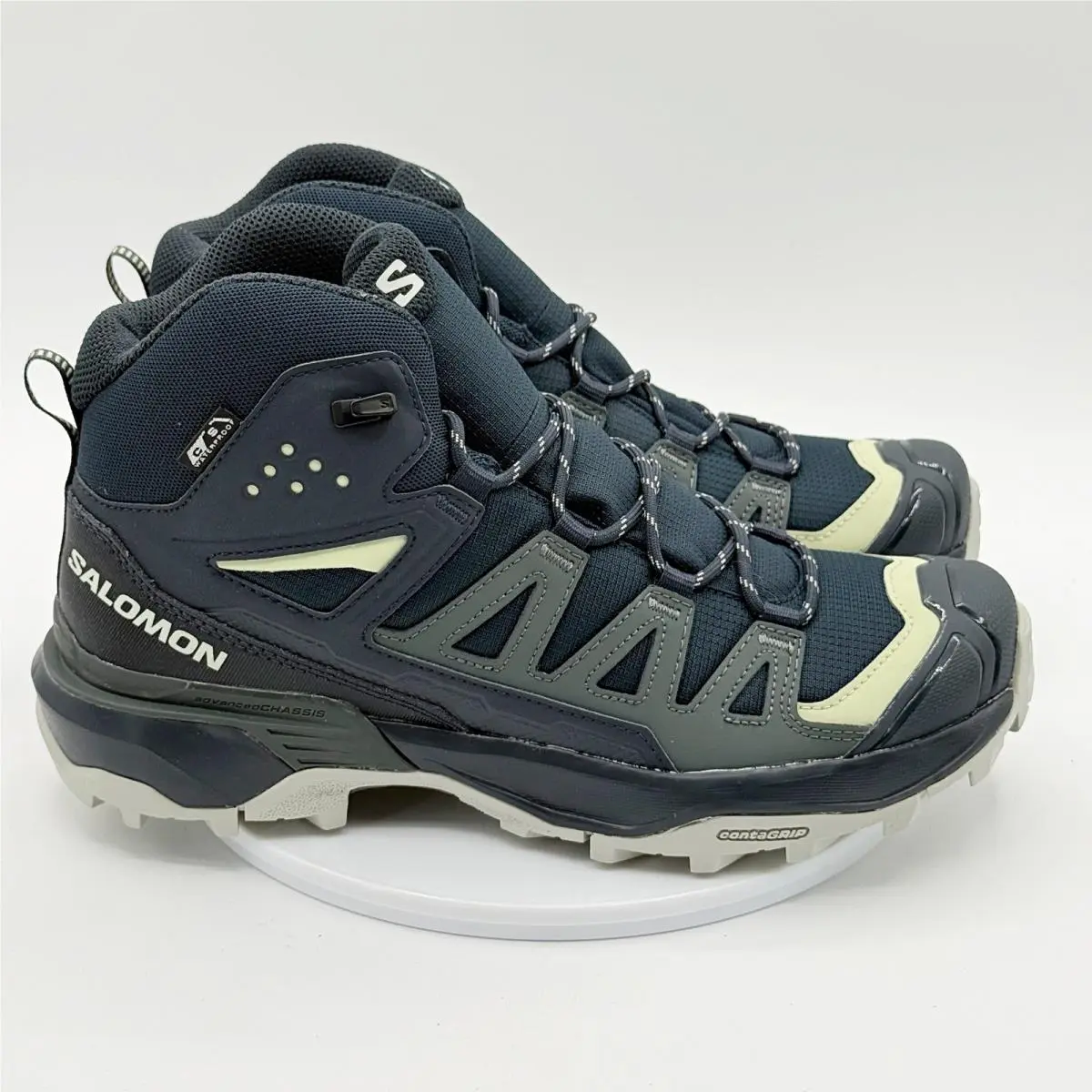 Salomon X Ultra 360 Mid `carbon Metal` / Size 7.5 Womens / Waterproof