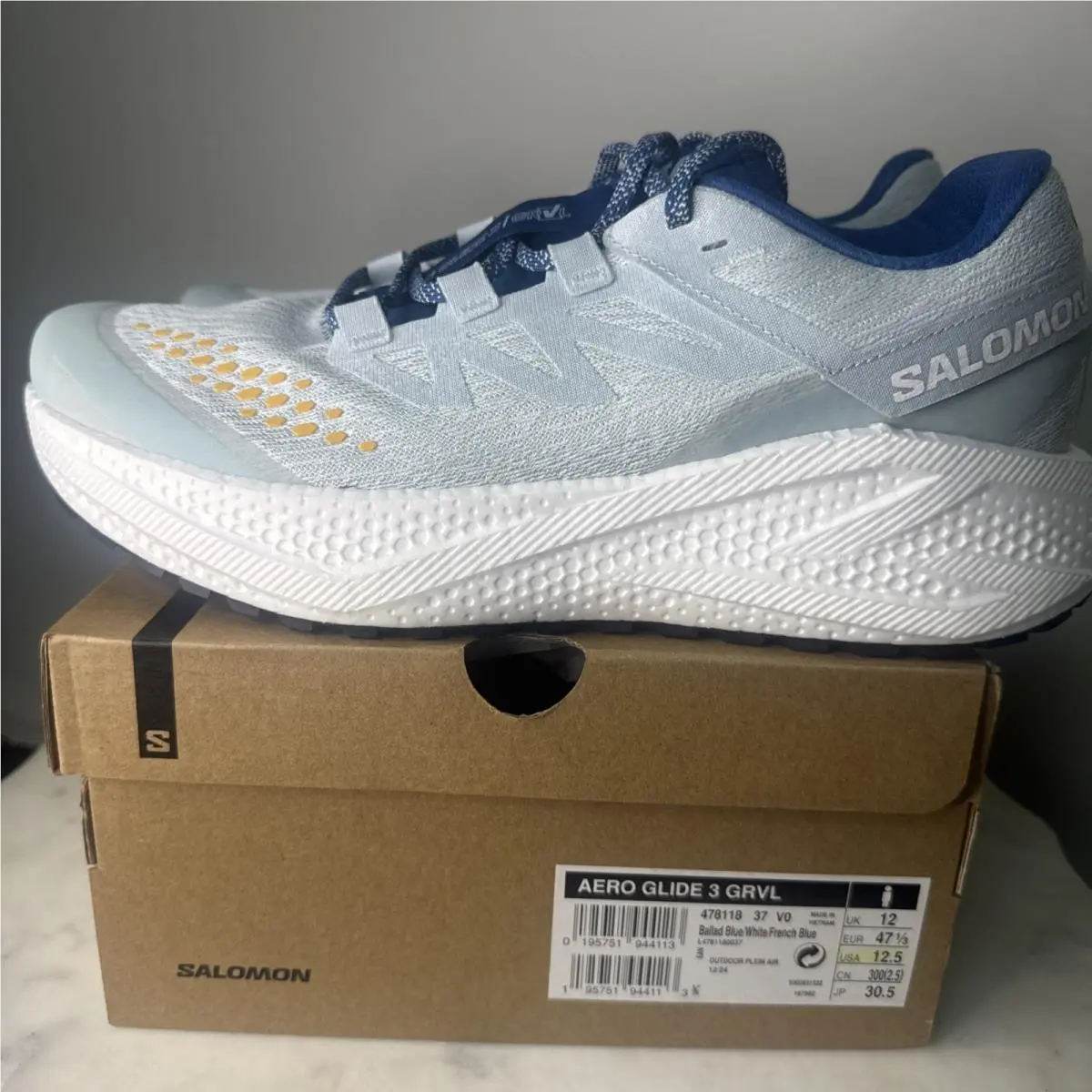 Salomon shoes - Salomon Aero Glide 3 - Aero Glide - 478118 - Blue 13