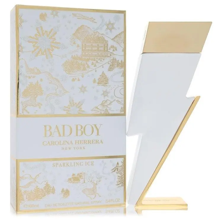 Bad Boy Sparkling Ice Carolina Herrera Edt 3.4 oz / e 100 ml
