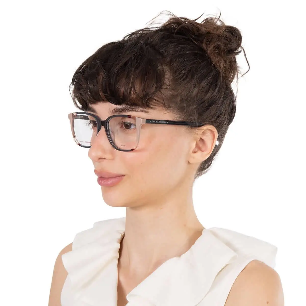 Carolina Herrera Demo Rectangular Ladies Eyeglasses CH 0065 0HBJ 52