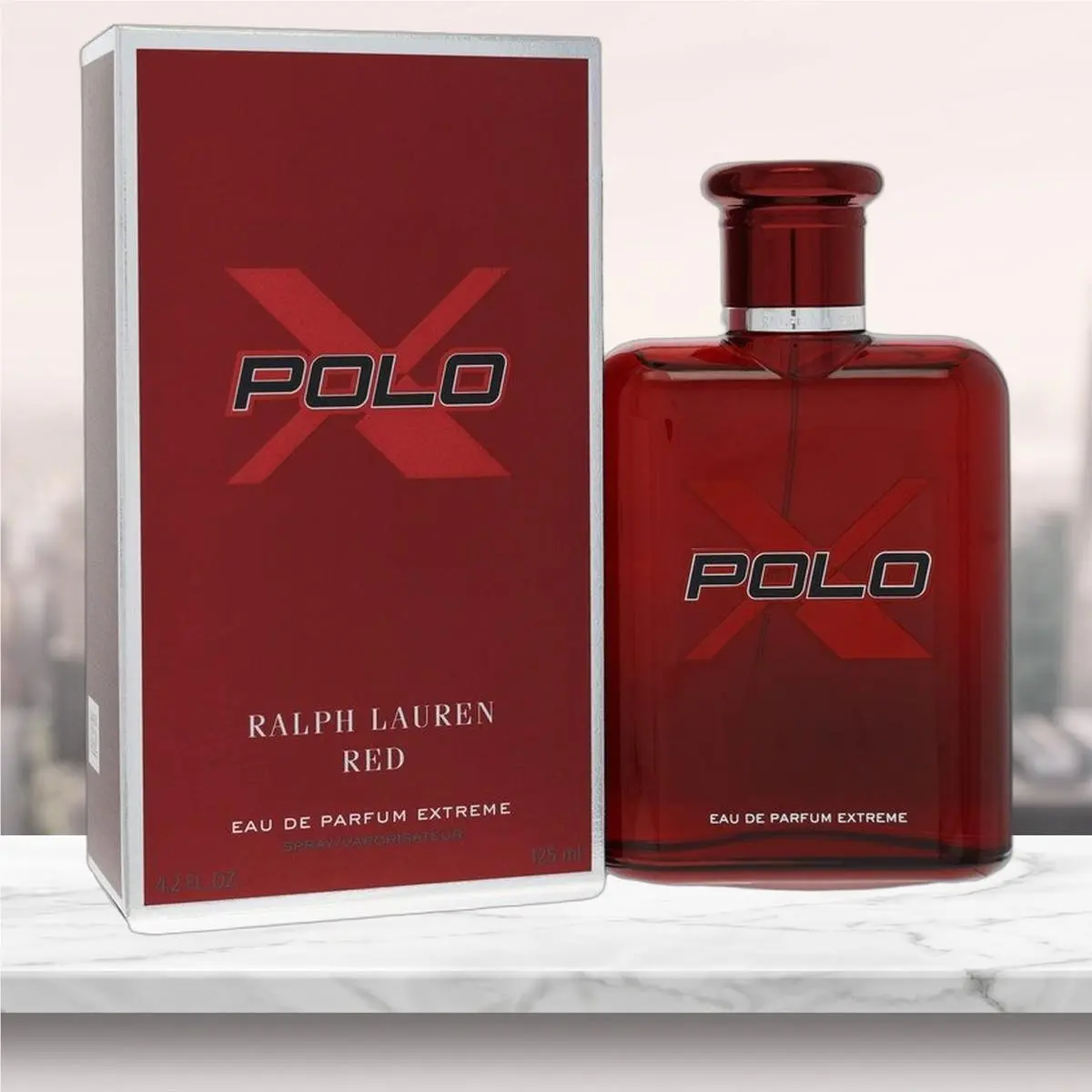Polo Red Extreme Eau De Parfum Spray By Ralph Lauren - 4.2 oz
