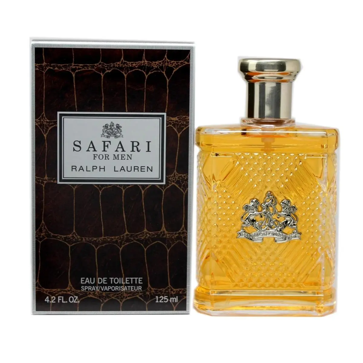 Safari-ralph LAUREN-MEN-EDT-SPRAY-4.2 OZ-125 Ml-authentic-made IN Usa