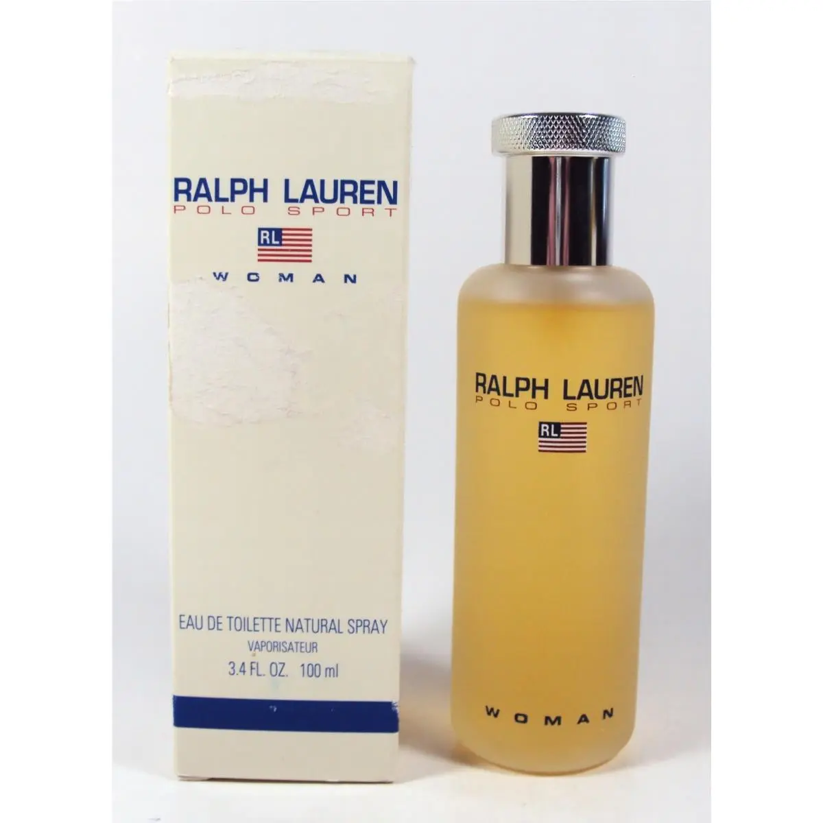 Polo Sport by Ralph Lauren Woman 3.4 oz / 100 ml Edt Spray W/box Vintage