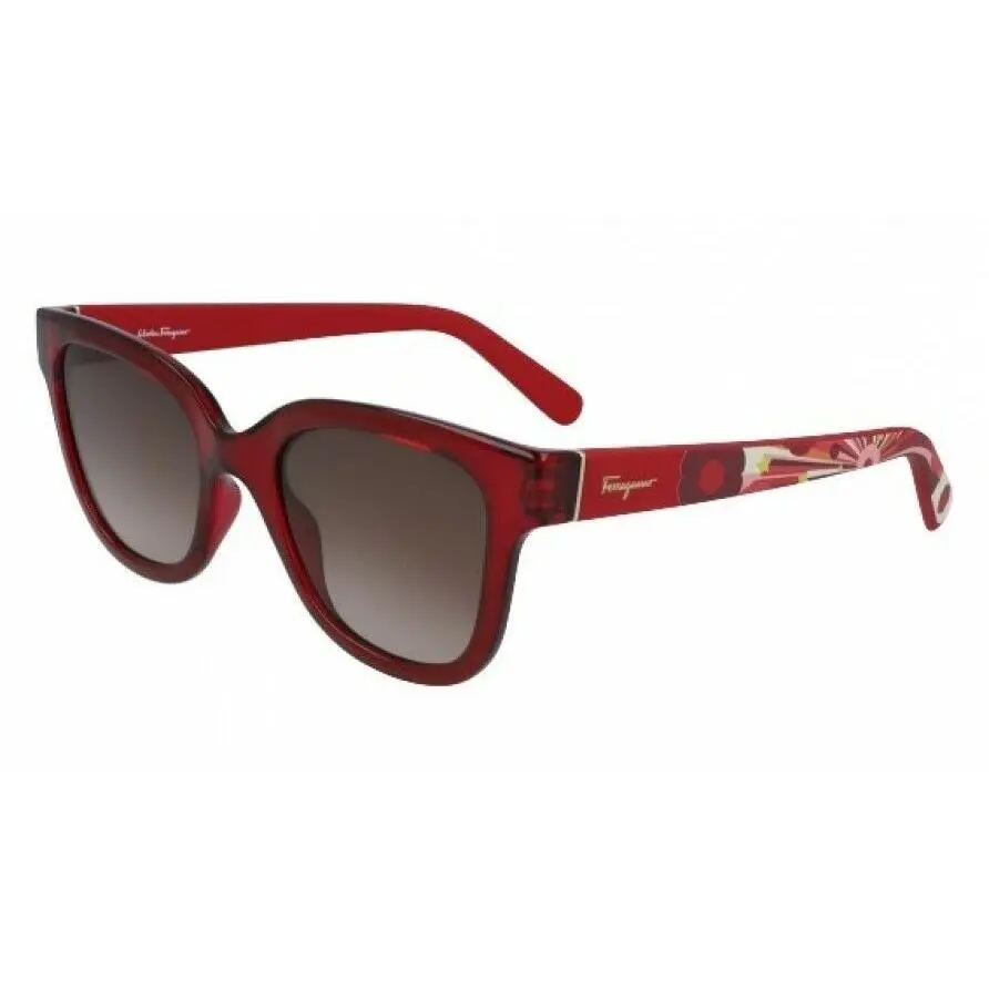 Salvatore Ferragamo SF927S 613 Red Burgundy W/ Burgundy