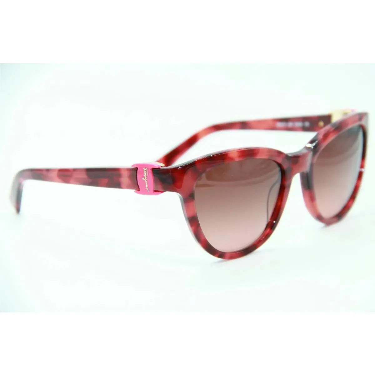 Salvatore Ferragamo SF 817S 609 Havana Red 54 20 135