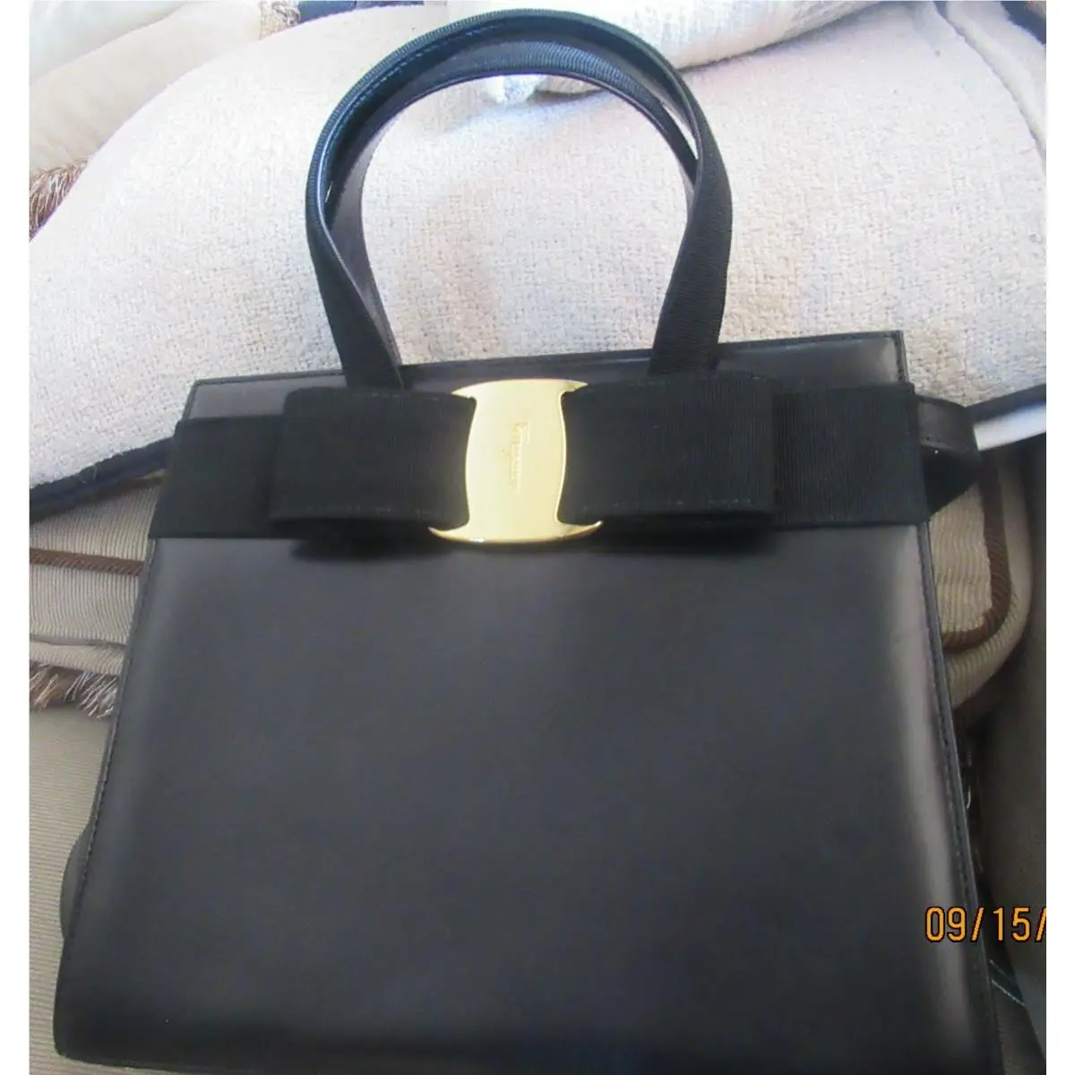 Vintage Nos Salvatore Ferragamo 21 4178 Bag - In Bag
