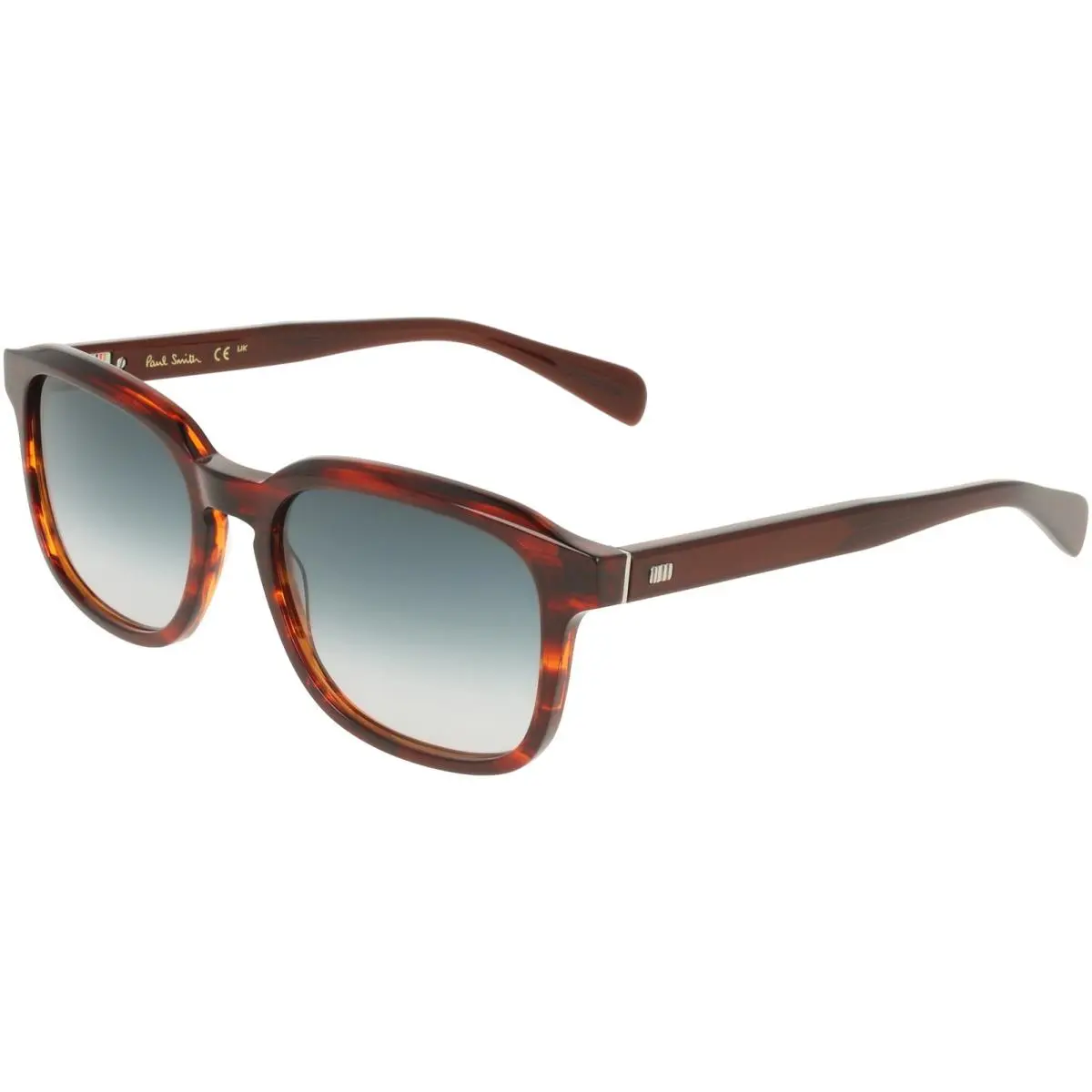 Paul Smith Parfett Men`s Soft Square Sunglasses w/ Rivet Detail - PS26600S Italy