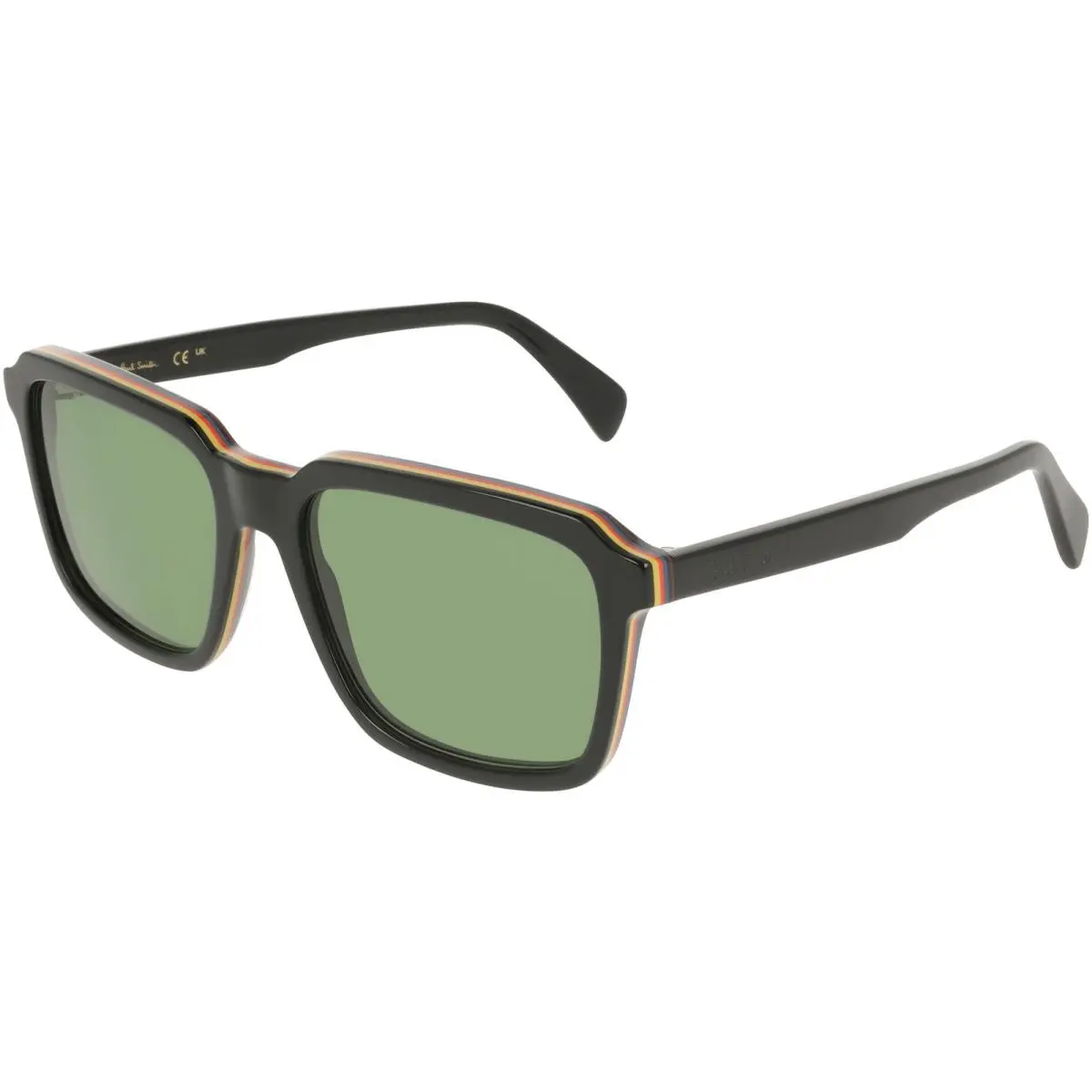 Paul Smith Newington Men`s Black Oversized Square Sunglasses PS25621S 001 Italy