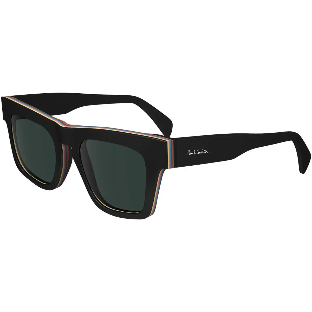 Paul Smith Kramer Men`s Black Chunky Square Sunglasses PS24602S 001 Italy