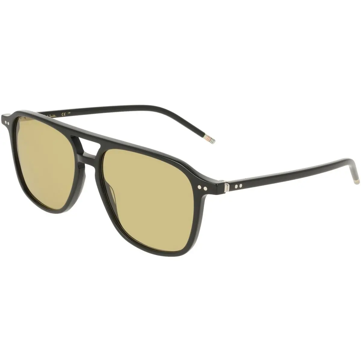 Priestley Men`s Black Navigator Sunglasses - PS26603S 001 by Paul Smith