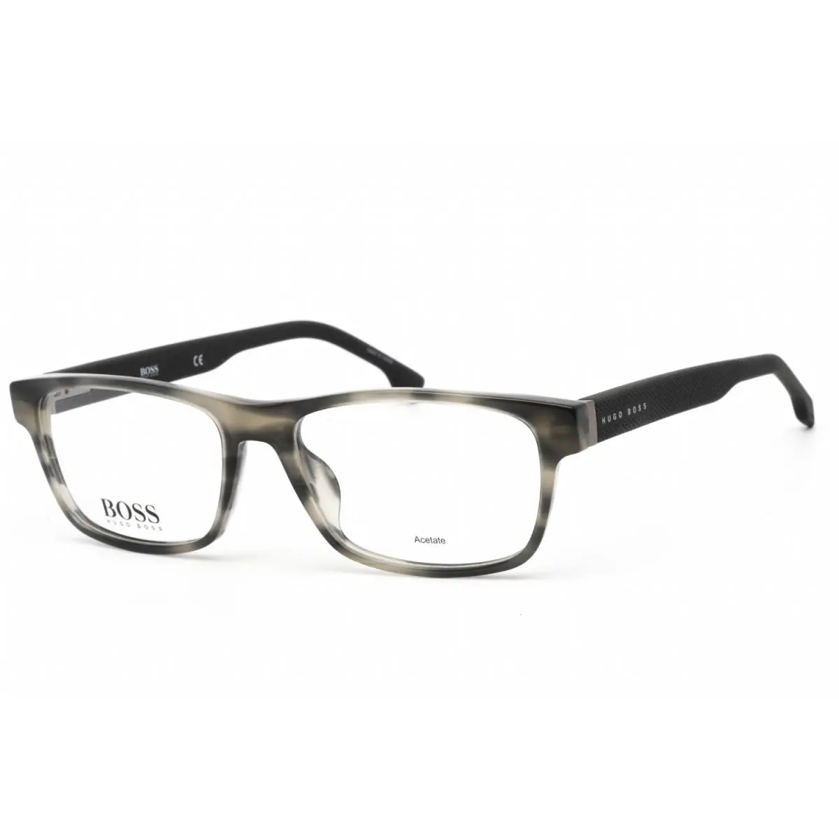 1041 2W8 Eyeglasses Grey Horn Frame 55mm by Hugo Boss