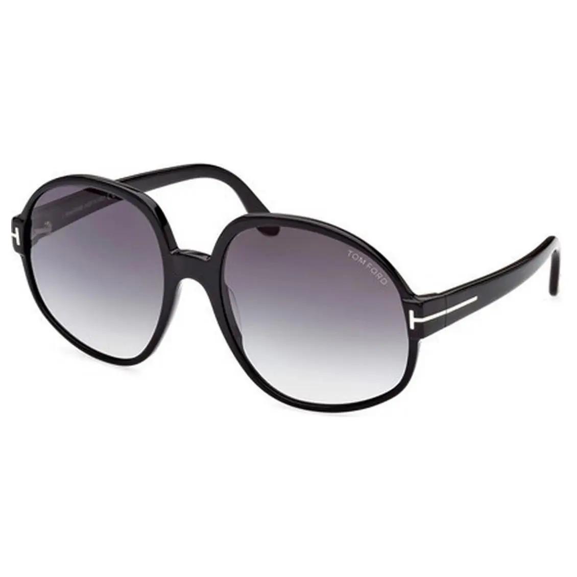 Tom Ford Women`s FT0991 Oversized Gradient Sunglasses -black / Grey -with Case