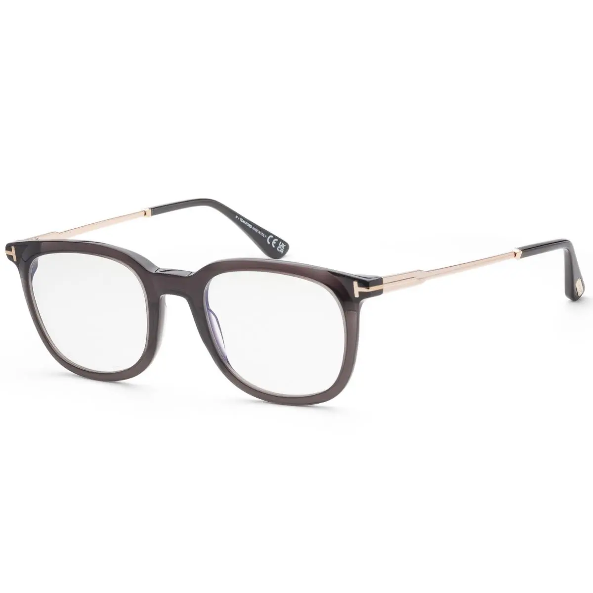 Tom Ford Men`s T-logo 50mm Black Eyeglasses FT5904-B-5-50