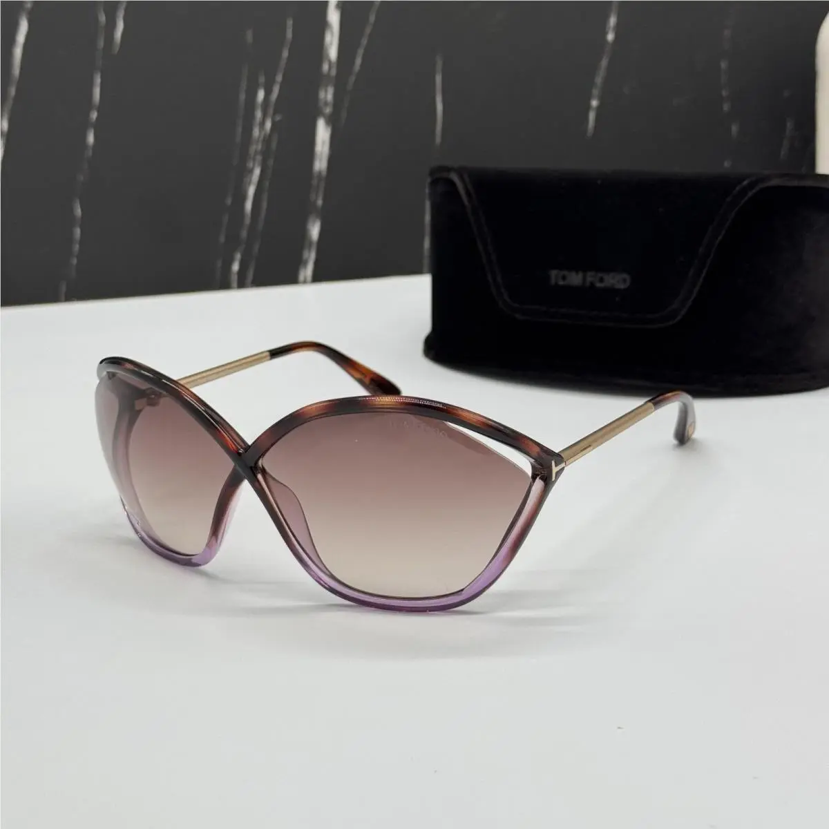 Tom Ford Bella Sunglasses TF529 56F
