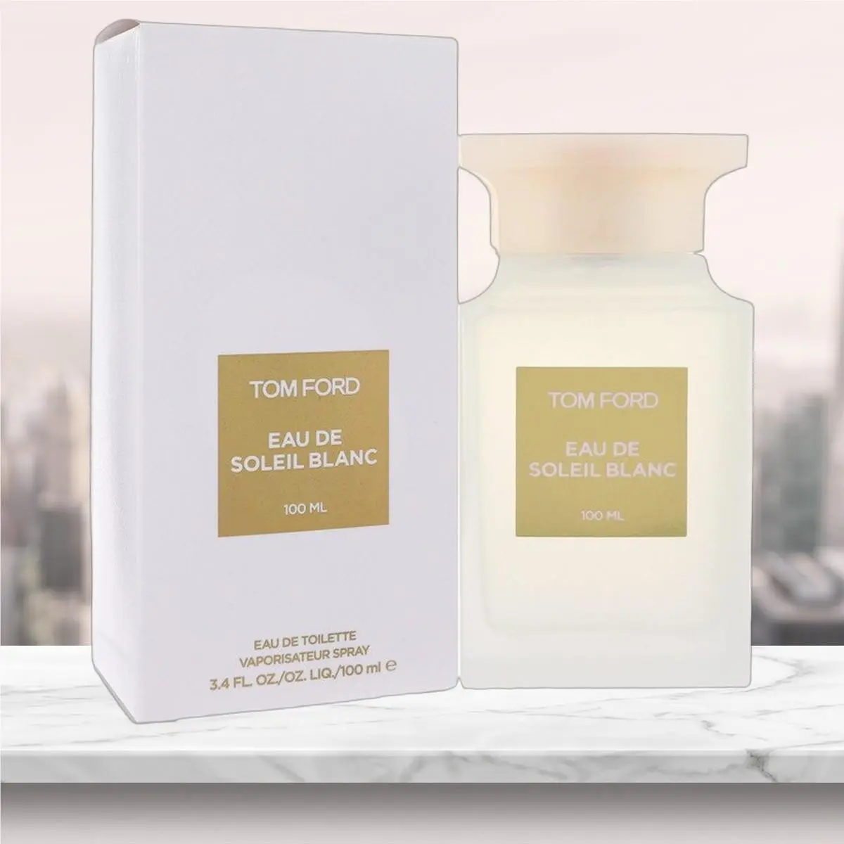 Tom Ford Eau De Soleil Blanc Eau De Toilette Spray By Tom Ford - 3.4 oz