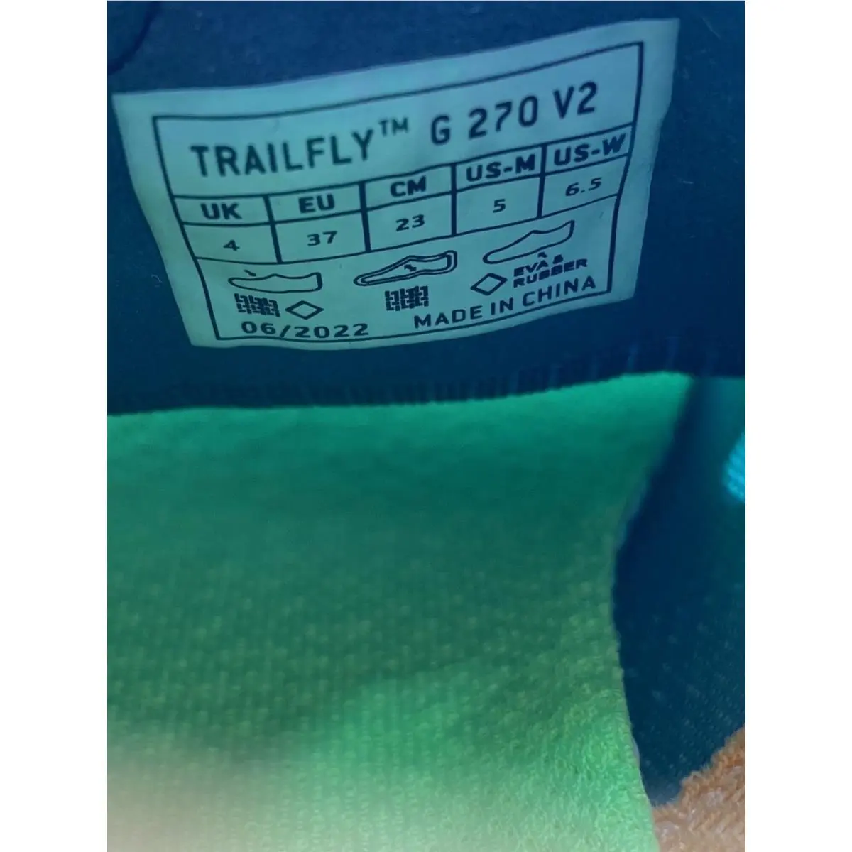 inov-8 shoes - Inov TRAILFLY G270 V2 - Inov TRAILFLY - Green 8