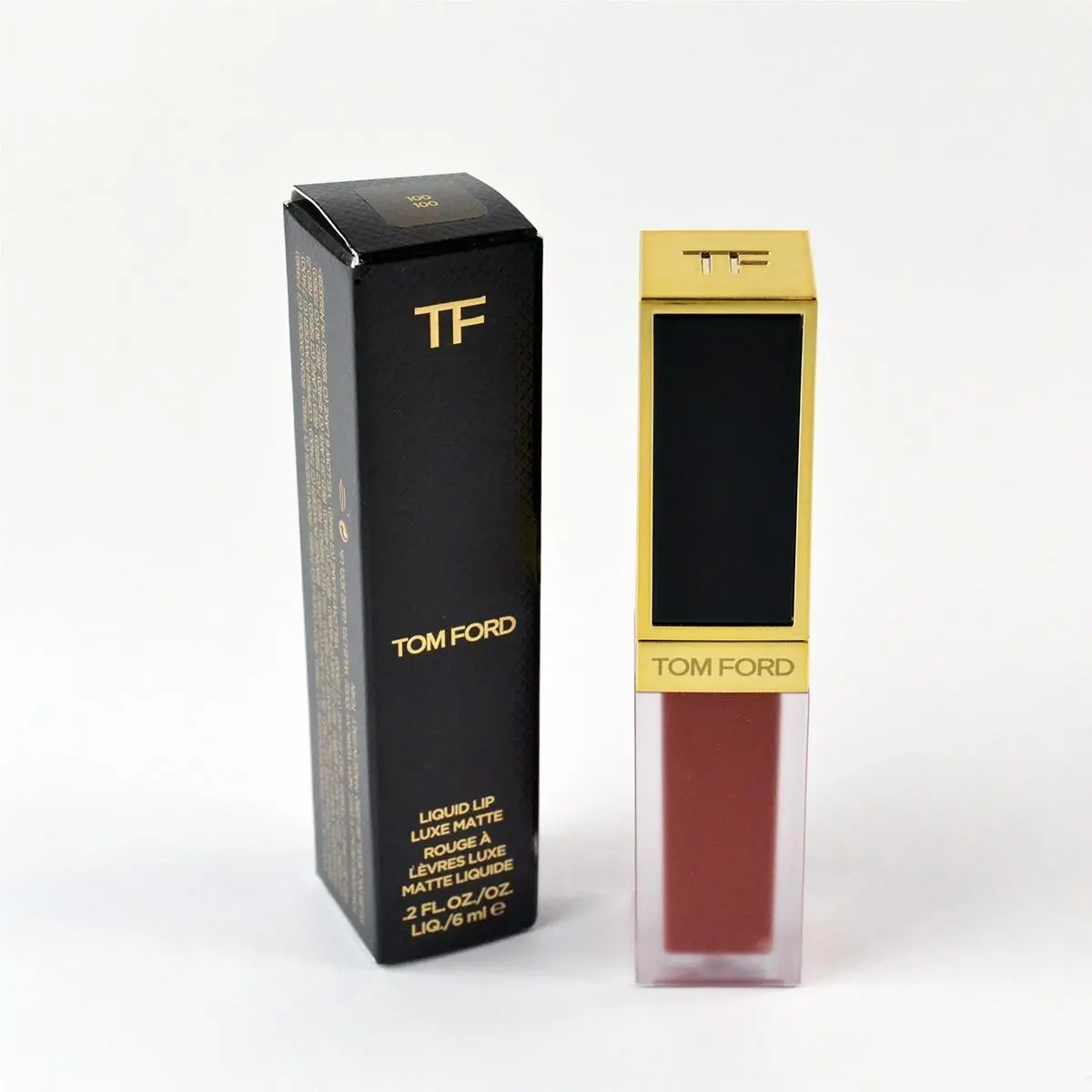 Tom Ford Liquid Lip Luxe Matte 100 100 - Full Size 0.2 Oz. / 6mL