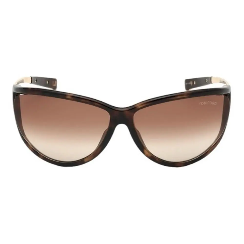 Tom Ford Tammy FT-0770-S - 52F Dark Havana and Rose Gold Sunglasses