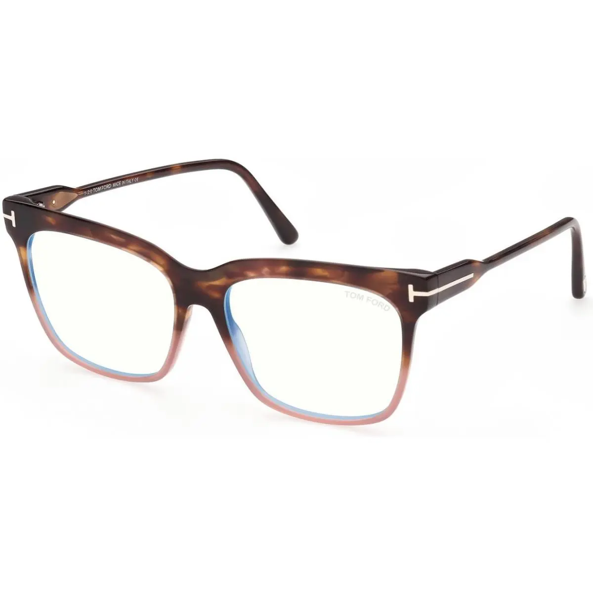 Tom Ford Women`s 54mm Coloured Havana Eyeglasses FT5768-B-055-54