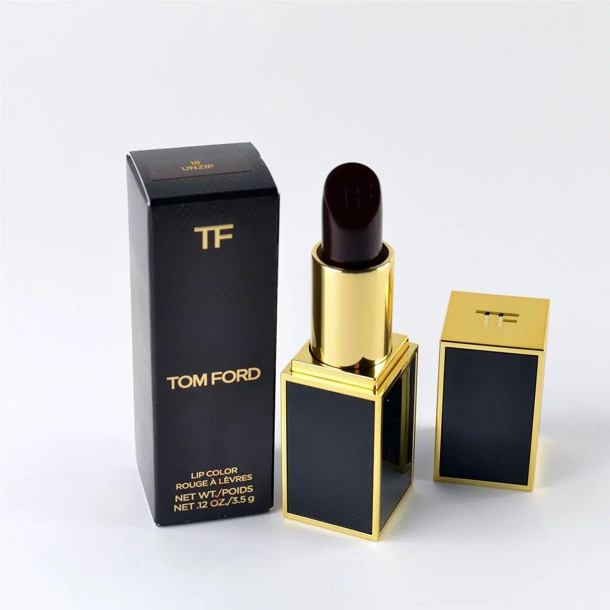 Tom Ford Lip Color Lipstick 18 Unzip - Full Size 0.12 Oz. / 3.5 g